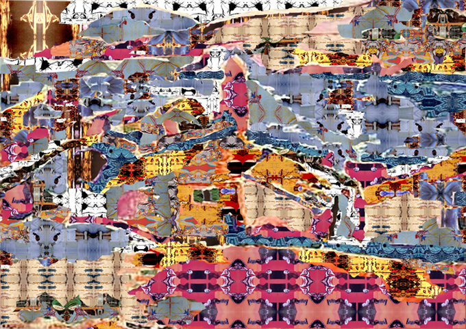 Plage débordée, 2014, C-Print, 60 x 80 cm